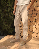 Stone Washed Cotton Venice Trousers |