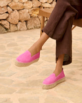 Suede Double Sole Espadrilles |