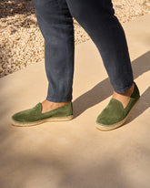 Suede Espadrilles |