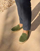 Suede Espadrilles |