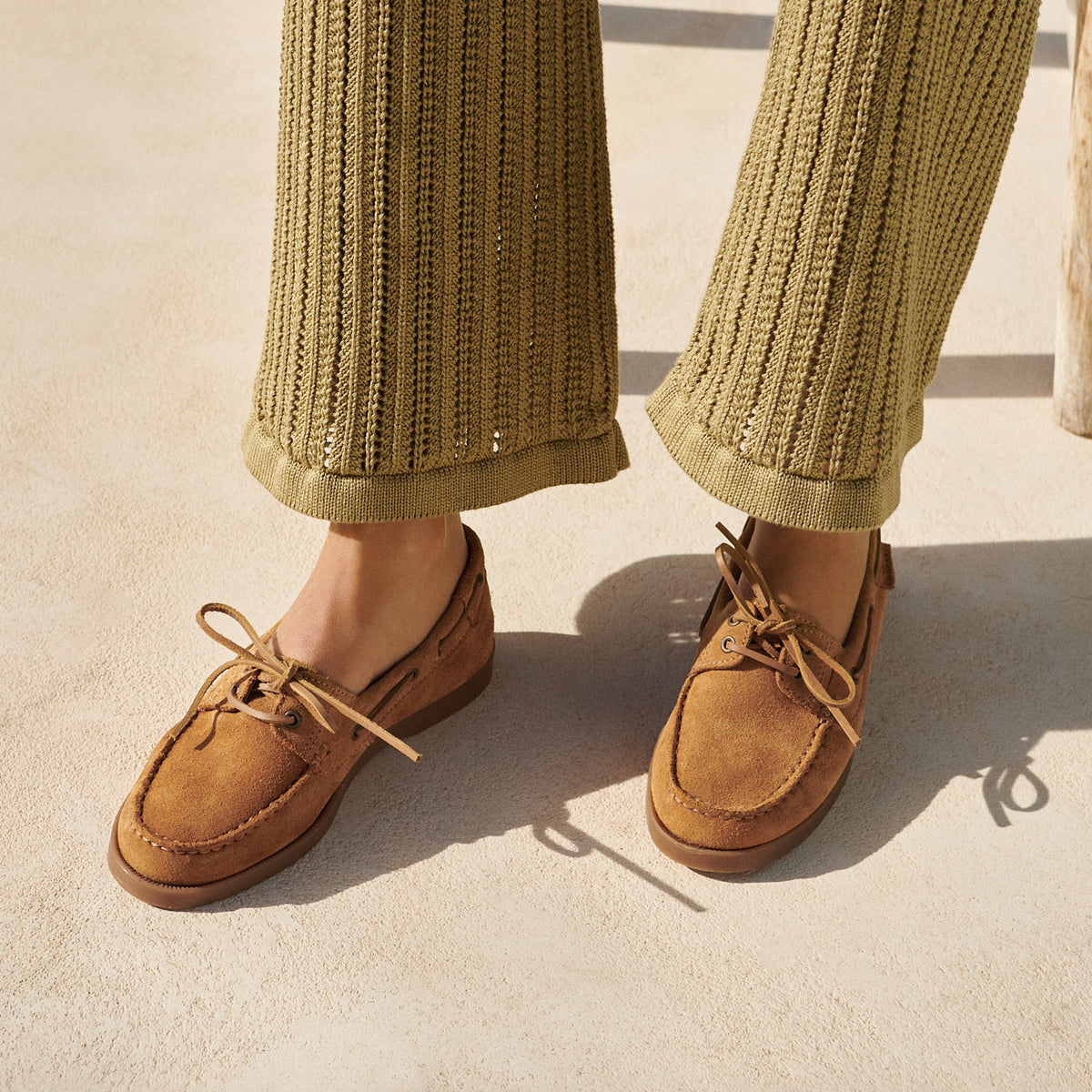 suede boat shoes womens