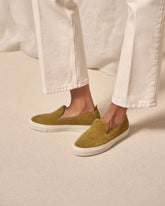 Suede Slip-On |