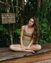 Tie-Up One Shoulder Bikini |