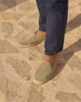 Espadrillas in Pelle Scamosciata |