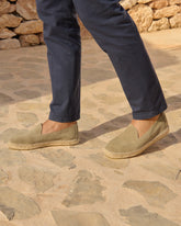 Espadrillas in Pelle Scamosciata |