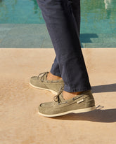 Scarpe da Barca in Pelle Scamosciata |