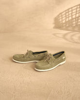 Scarpe da Barca in Pelle Scamosciata |