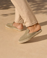 Suede Traveler Loafers Mules |