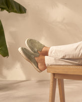 Suede Traveler Loafers Mules |