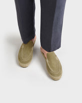 Suede Traveler Loafers Mules |