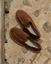 Suede Traveler Loafers Espadrilles |