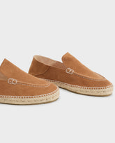 Suede Traveler Loafers Espadrilles |