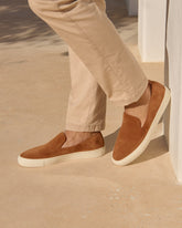 Slip-On in Pelle Scamosciata |