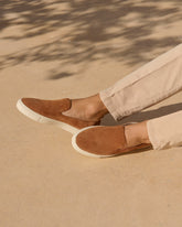 Slip-On in Pelle Scamosciata |