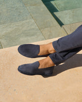 Espadrillas in Pelle Scamosciata |