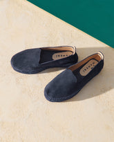 Espadrillas in Pelle Scamosciata con Doppia Suola |