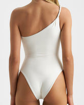 Twisted One-Shoulder One Piece |