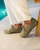 Scarpe da Barca in Pelle Scamosciata |