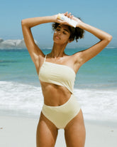 Costume Intero Monospalla Cut-Out |