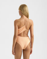 Cut-Out One-Shoulder One Piece |