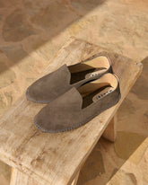 Espadrillas in Pelle Scamosciata |