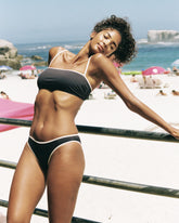 Edged Open-Back Bralette Bikini |