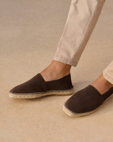 Suede Squared Toe Espadrilles |