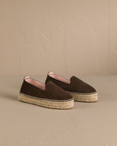 Suede Double Sole Espadrilles |