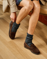 Mocassini Classici in Pelle Scamosciata |