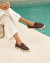 Suede Loafers Espadrilles |