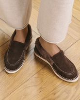 Suede With Faux Fur Slippers |