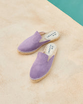 Suede Mules |