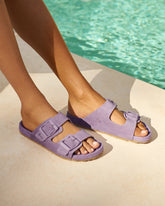 Sandali Nordic in Pelle Scamosciata |