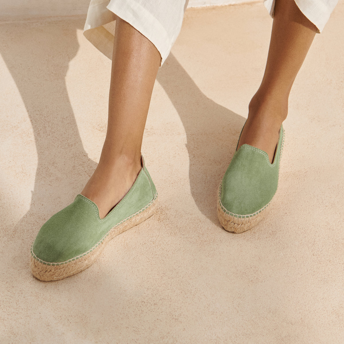 Manebí
 Patchwork Denim Double-Sole Espadrilles main image 0