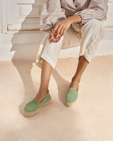 Suede Double Sole Espadrilles |