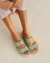 Suede Nordic Sandals |