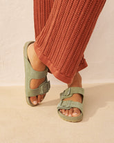 Suede Traveler Nordic Sandals - Women’s New Shoes | 