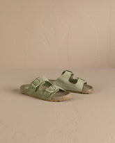 Sandali Nordic in Pelle Scamosciata |