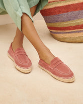 Mocassini Espadrillas in Pelle Scamosciata |