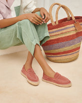 Suede Loafers Espadrilles - Women’s New Shoes | 
