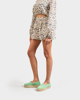 Espadrillas in Pelle Scamosciata |