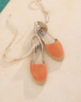 Suede Flat Valenciana Espadrilles |