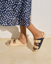 Sandali Nordic in Pelle Scamosciata |