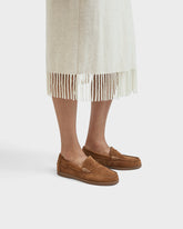 Suede Penny Loafers |