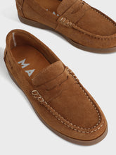 Suede Penny Loafers |