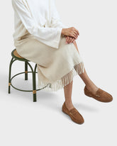 Suede Penny Loafers |