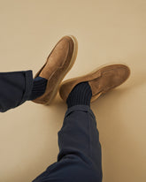 Polacchini in Pelle Scamosciata |