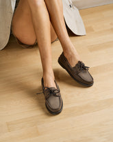 Scarpe da Barca in Nabuk |