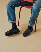 Leather Penny Loafers |