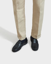 Leather Penny Loafers |